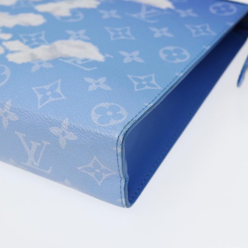 Louis Vuitton Pochette Voyage  Cloth Clutch Bag - Barde - Image 5