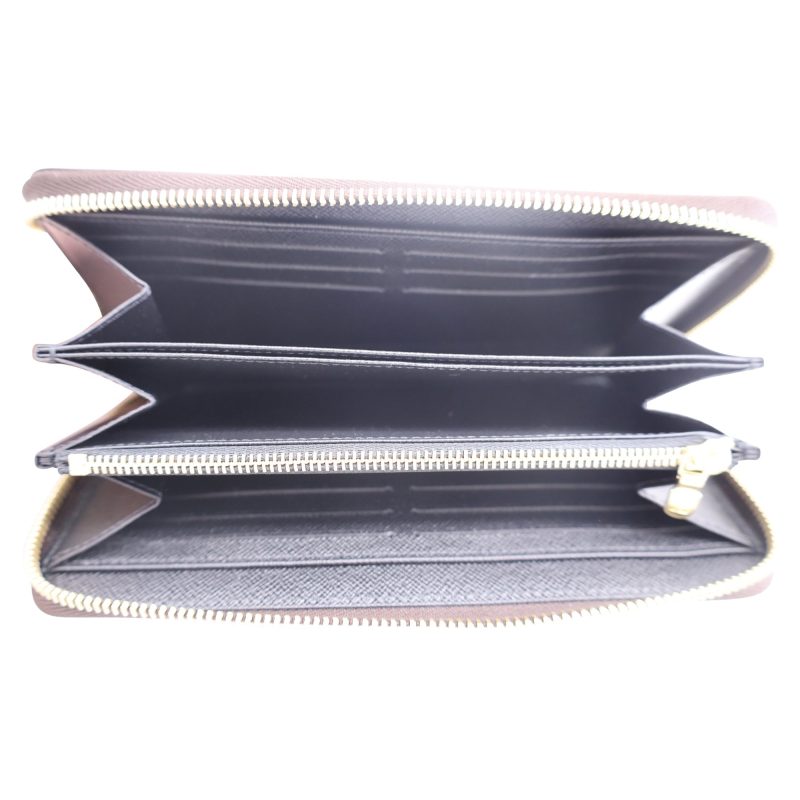 Louis Vuitton Reverse Monogram Giant Zippy Wallet in Brown Canvas - Barde - Image 5