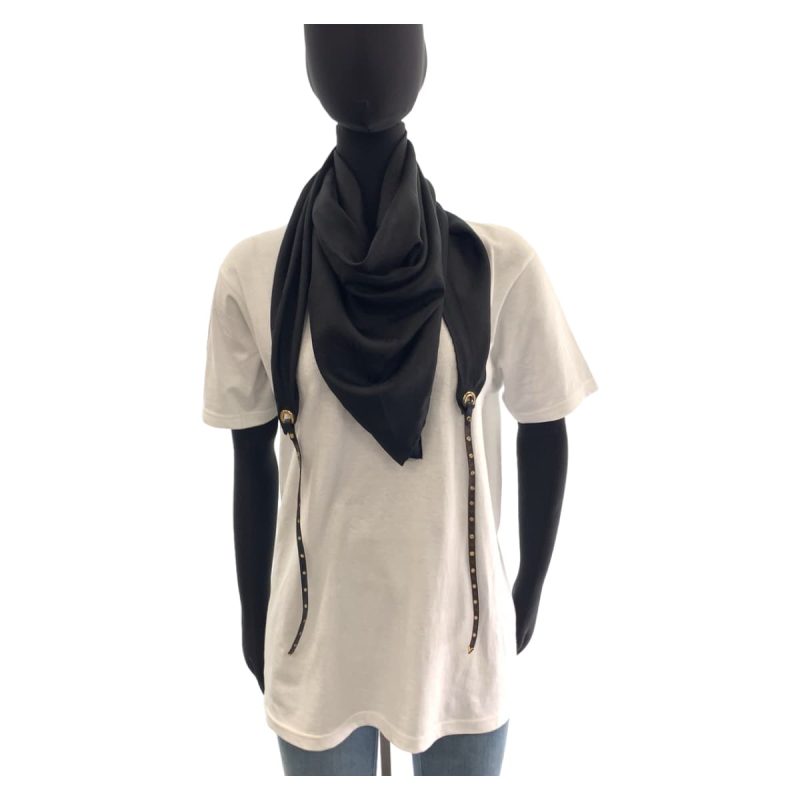 Louis Vuitton Monogram Silk Scarf with Strap - Barde - Image 4