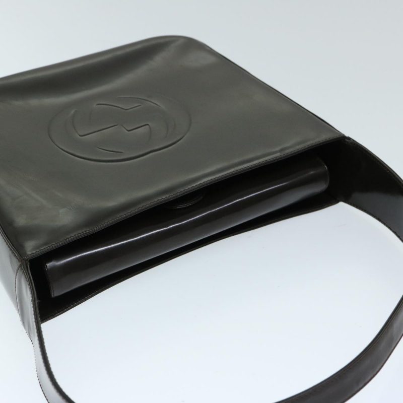 Gucci  Patent Leather Shoulder Bag () - Barde - Image 4