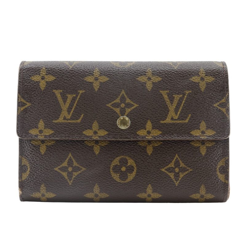 Louis Vuitton Porte Tresor Etui Papier  Canvas Wallet - Barde