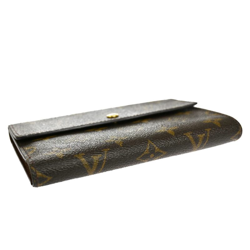 Louis Vuitton Porte Tresor Etui Papier  Canvas Wallet - Barde - Image 4