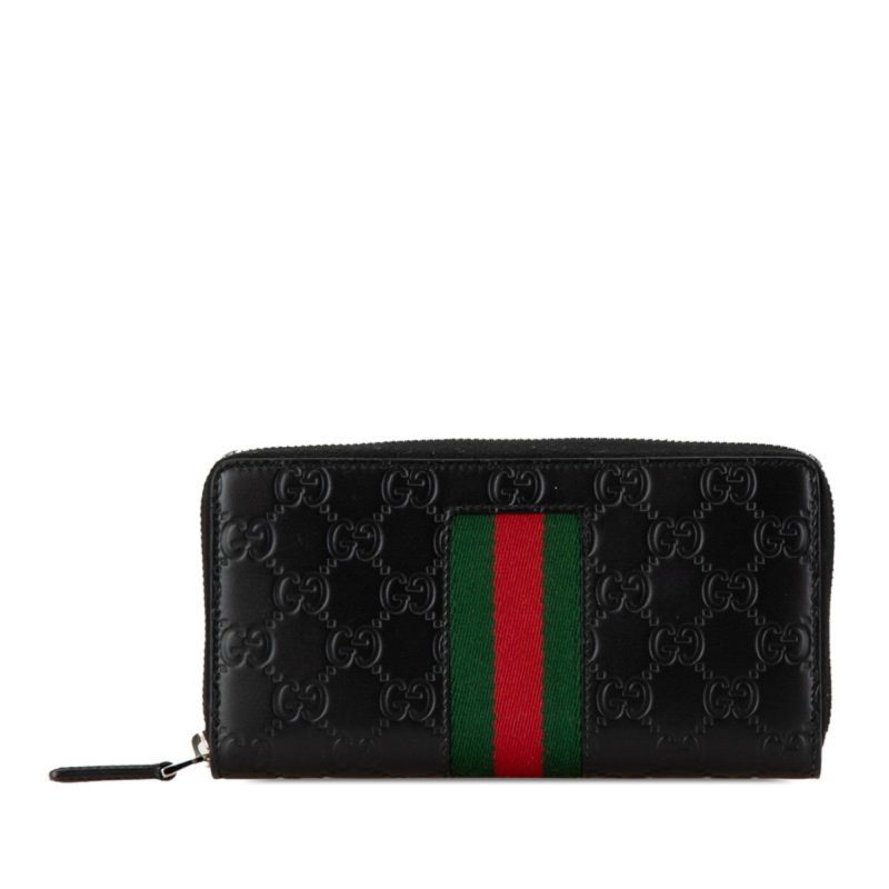 Gucci  Leather Long Wallet (Bi-Fold) (Pre-Owned) - Barde