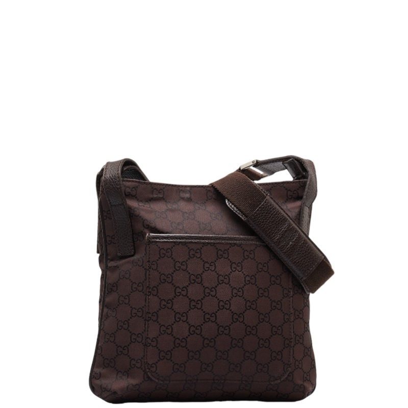 Gucci Gg Canvas  Gg Canvas Leather Shoulder Bag (Pre-Owned) - Barde - Image 2
