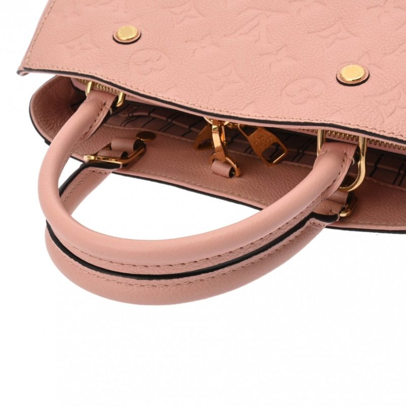 Louis Vuitton Montaigne  Leather Handbag - Barde - Image 4