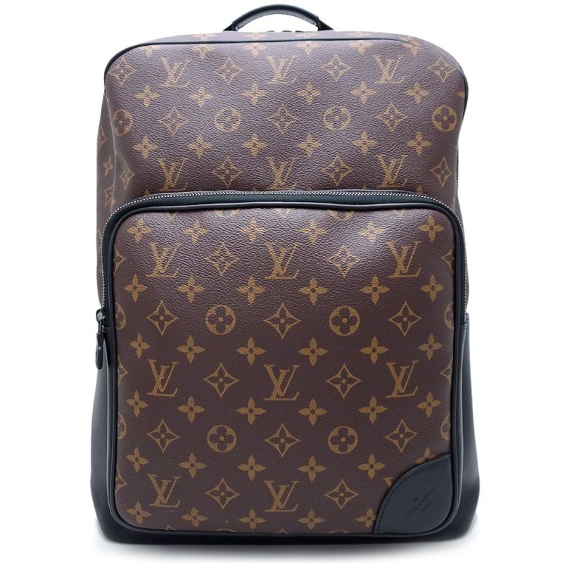 Louis Vuitton Dean Backpack Monogram Brown Black - Barde
