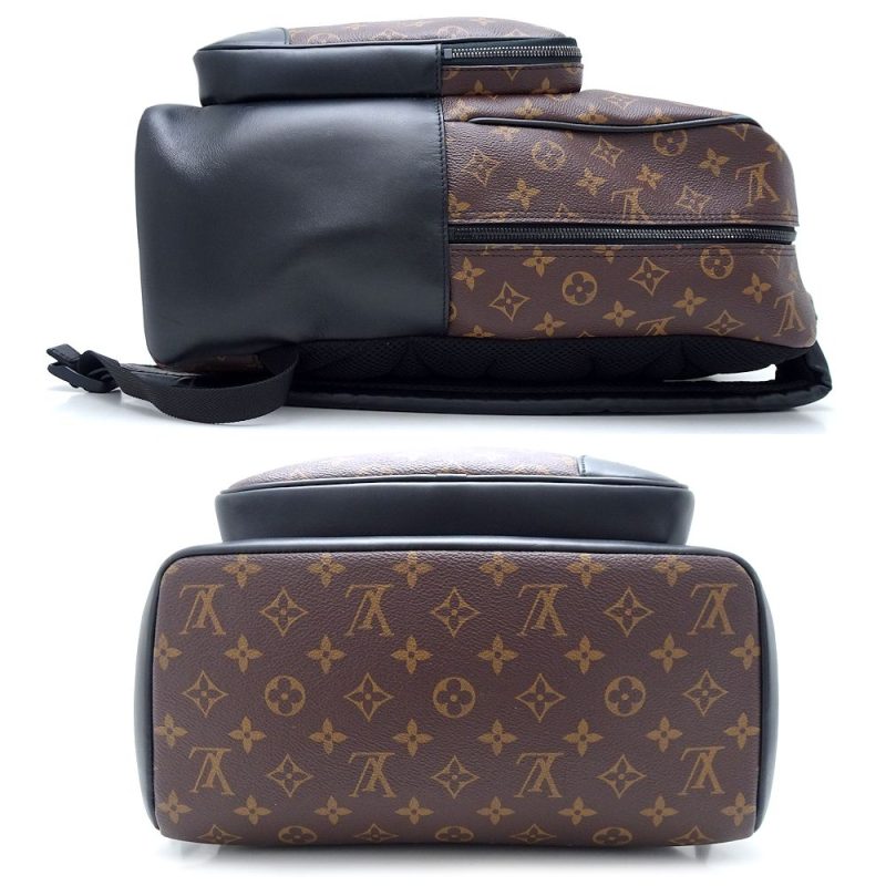 Louis Vuitton Dean Backpack Monogram Brown Black - Barde - Image 2