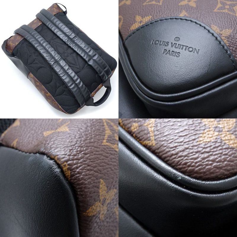 Louis Vuitton Dean Backpack Monogram Brown Black - Barde - Image 3