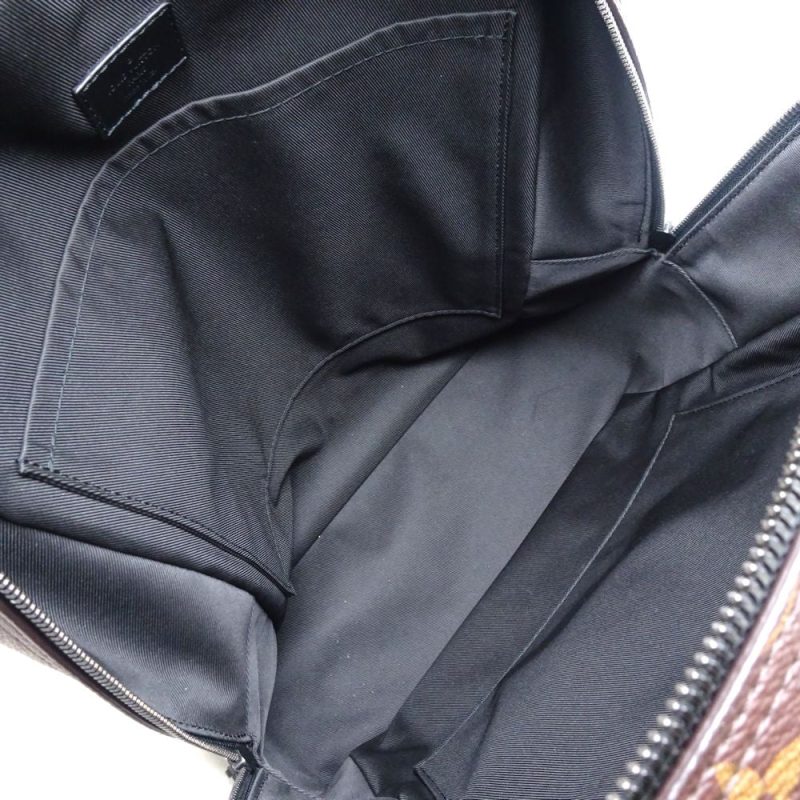 Louis Vuitton Dean Backpack Monogram Brown Black - Barde - Image 8