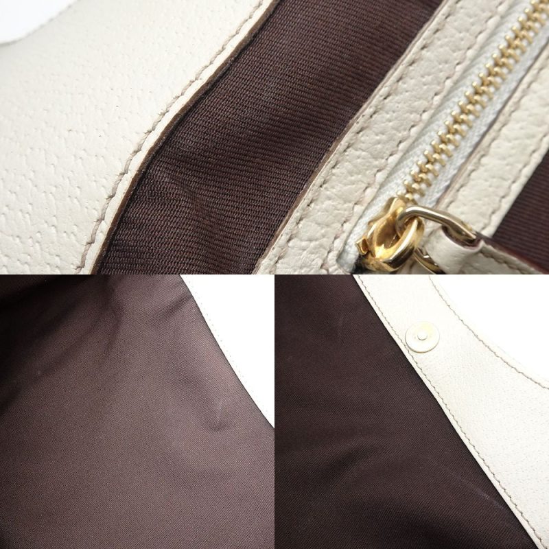 Gucci GG Canvas Leather Tote Bag - Barde - Image 9
