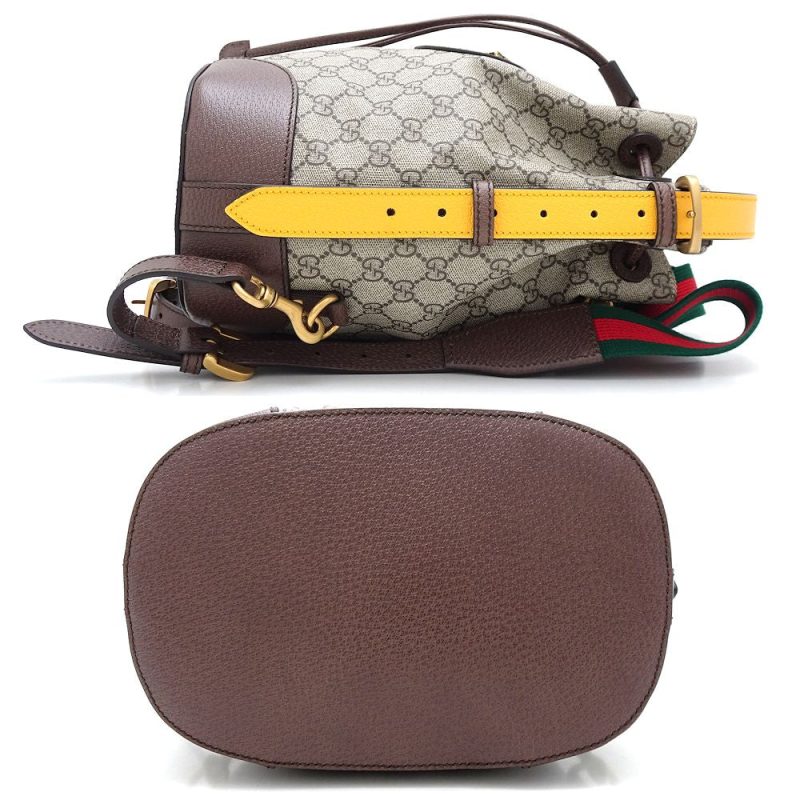 Gucci GG Supreme Canvas Leather 2Way Backpack - Barde - Image 2