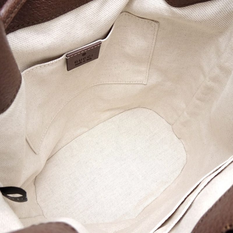 Gucci GG Supreme Canvas Leather 2Way Backpack - Barde - Image 5