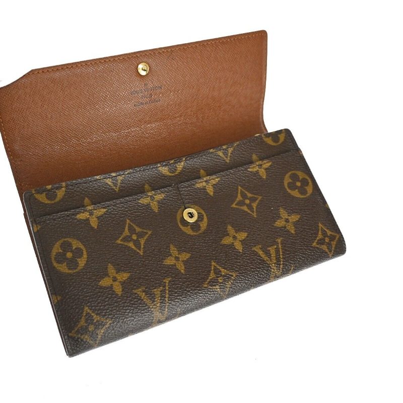 Louis Vuitton Sarah  Canvas Wallet - Barde - Image 4