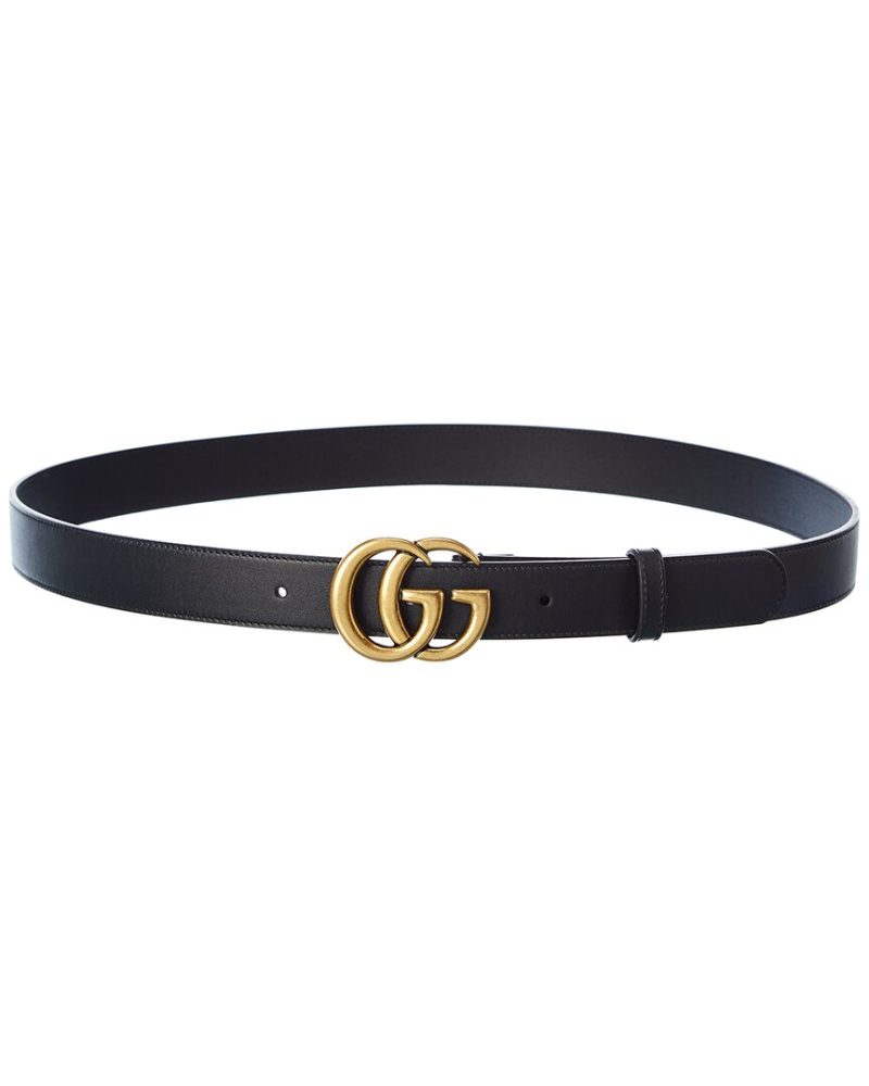 Gucci Double G Leather Belt - Barde