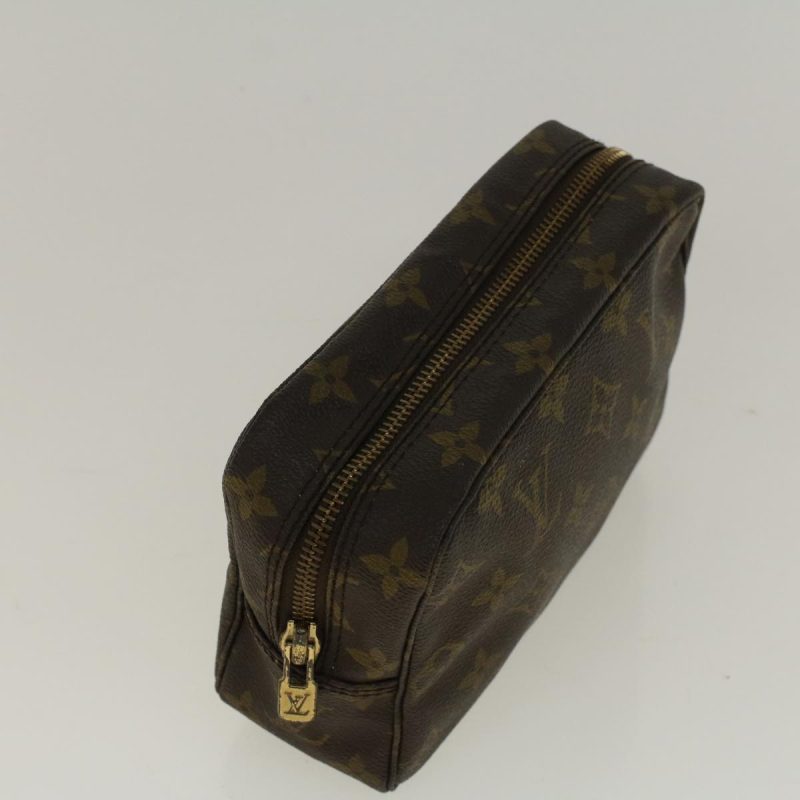 Louis Vuitton Poche Toilette  Canvas Clutch Bag - Barde - Image 4