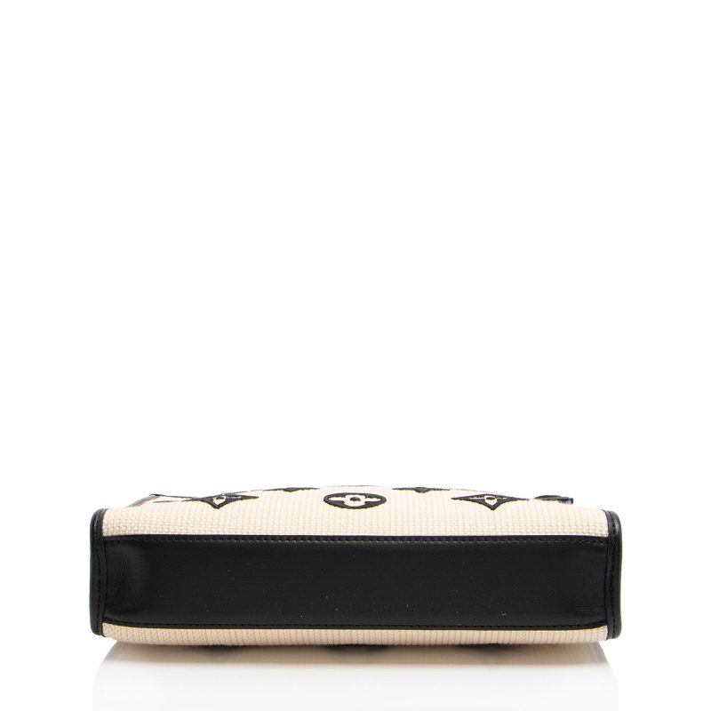 Louis Vuitton Monogram Raffia Toiletry 26 Pouch on Chain - Barde - Image 4