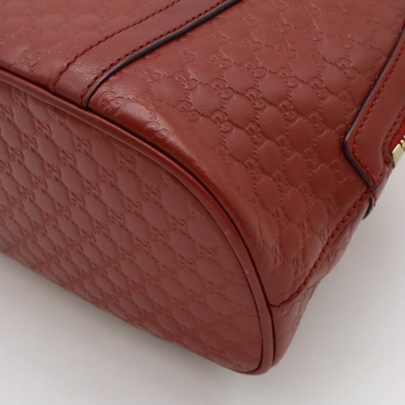 Gucci Microguccissima  Leather Handbag Shoulder Bag (Pre-Owned) - Barde - Image 4