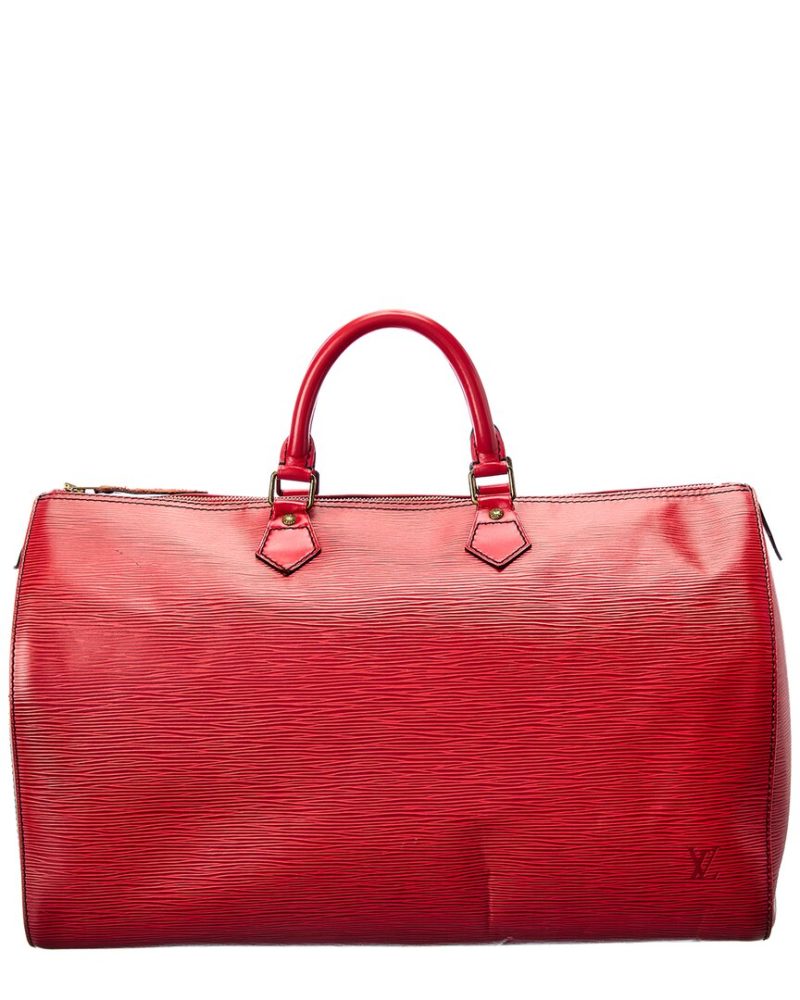 Louis Vuitton Red Epi Leather Speedy 40 ( ) - Barde