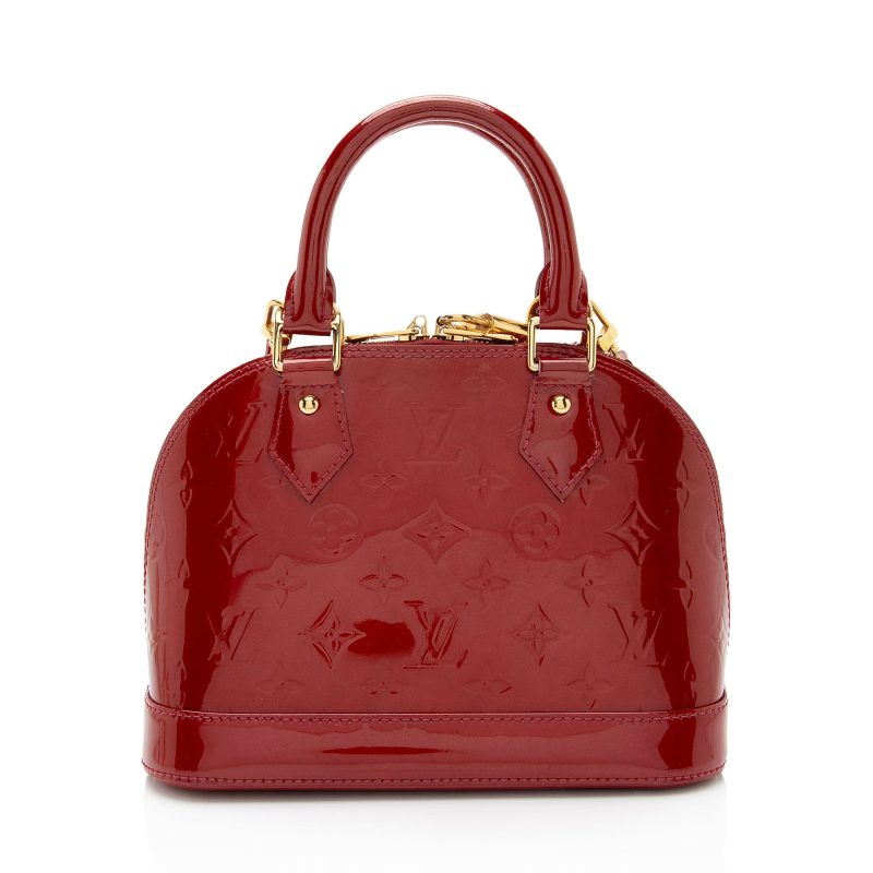 Louis Vuitton Monogram Vernis Alma BB Satchel - Barde - Image 3