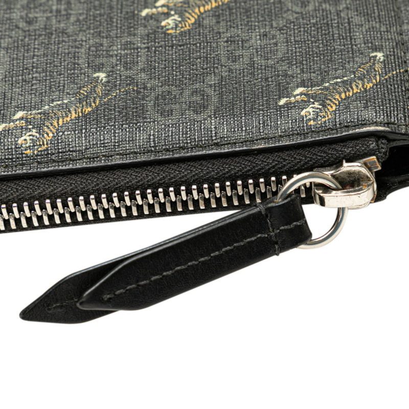 Gucci  Gg Supreme Leather Clutch Bag Pouch (Pre-Owned) - Barde - Image 5