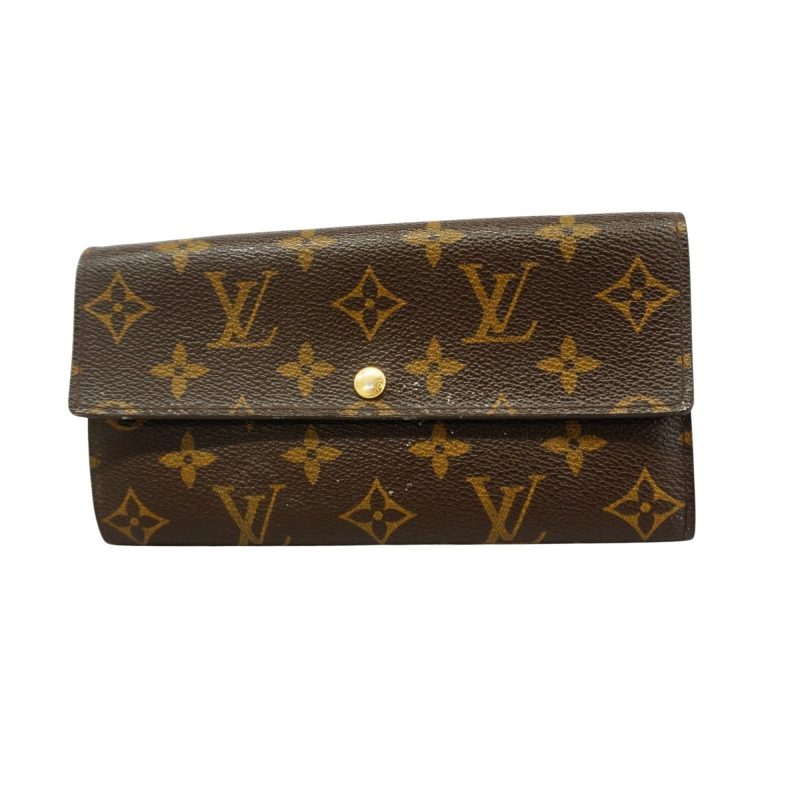 Louis Vuitton Portefeuille Sarah  Canvas Wallet - Barde