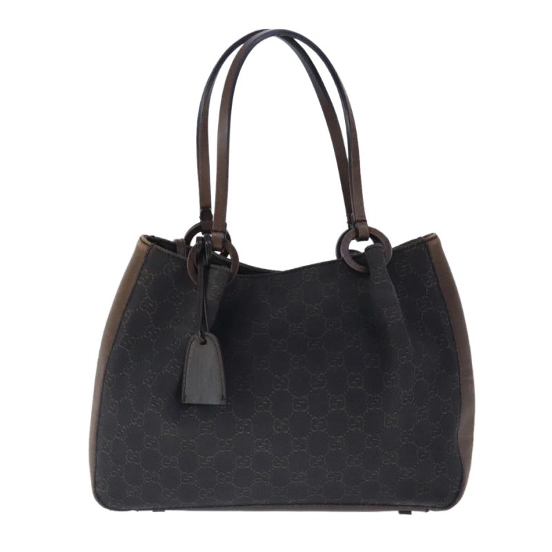 Gucci Cabas  Canvas Tote Bag (Pre-Owned) - Barde