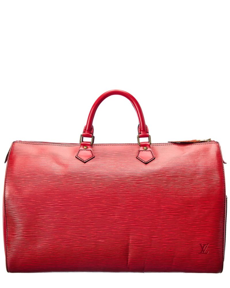 Louis Vuitton Red Epi Leather Speedy 40 ( ) - Barde - Image 2