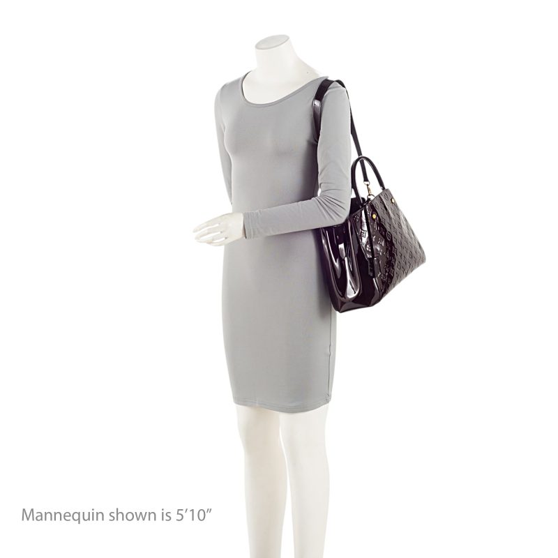 Louis Vuitton Monogram Vernis Montaigne MM Satchel - Barde - Image 5
