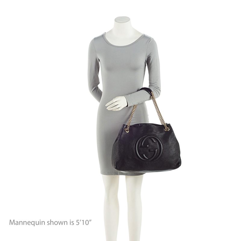 Gucci Leather Soho Medium Shoulder Bag - Barde - Image 5