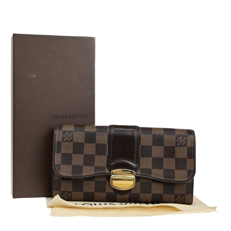 Louis Vuitton Sistina  Canvas Wallet - Barde