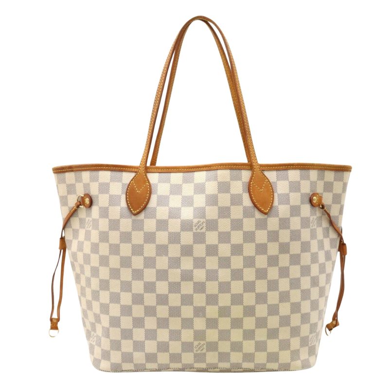 Louis Vuitton Neverfull Mm  Canvas Shoulder Bag - Barde