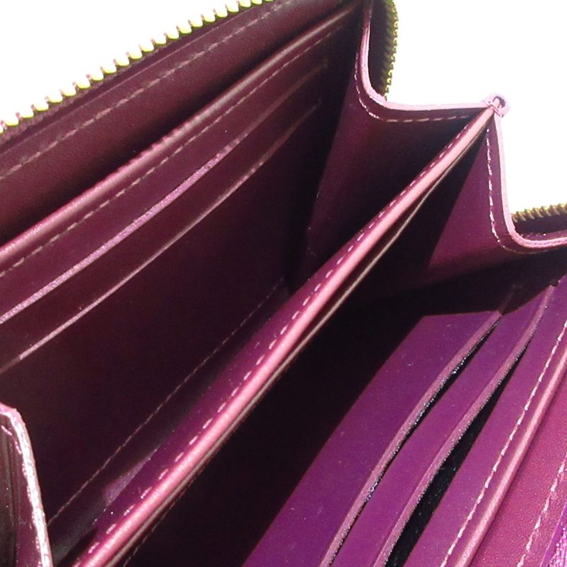 Louis Vuitton Porte Monnaie Zippy  Patent Leather Wallet - Barde - Image 3