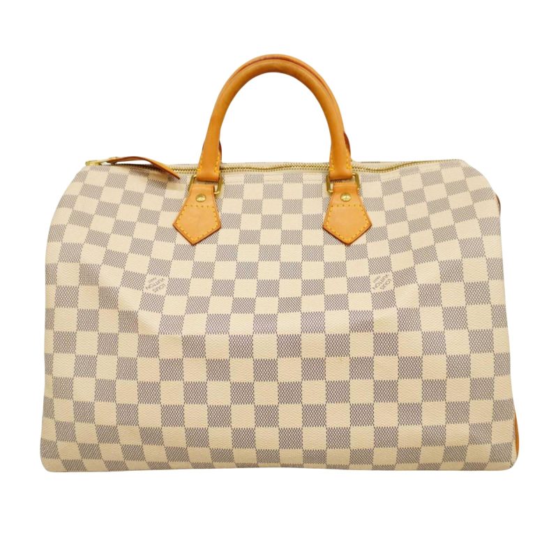 Louis Vuitton Speedy 35  Canvas Handbag - Barde - Image 2