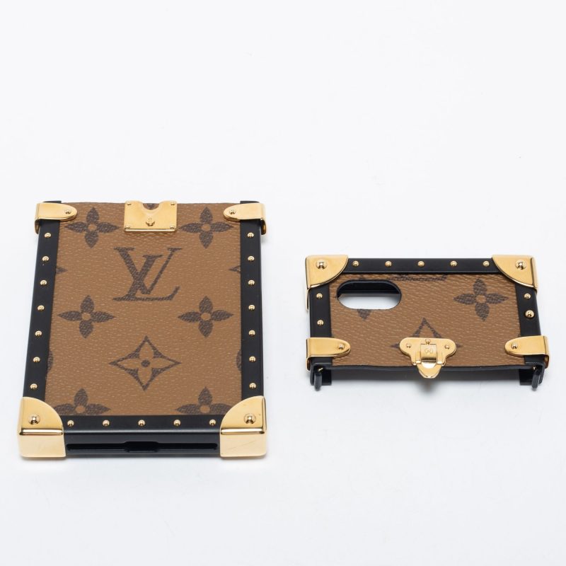 Louis Vuitton Monogram Reverse Canvas Eye Trunk Iphone 7 Case - Barde - Image 3