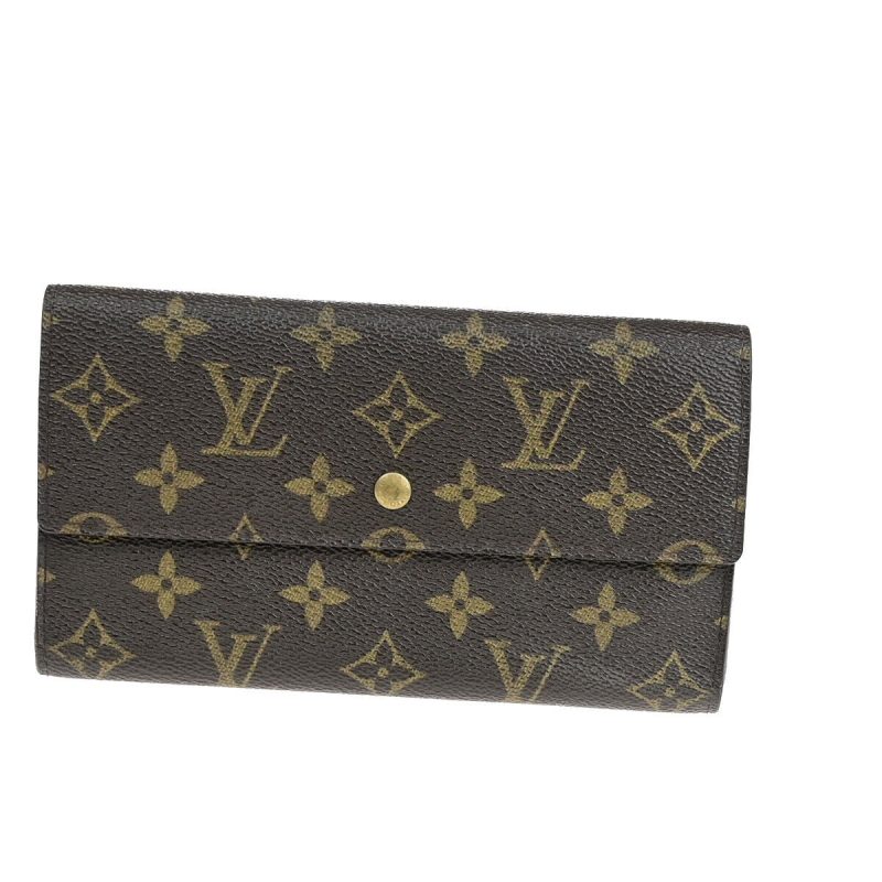 Louis Vuitton Porte Tresor International  Canvas Wallet - Barde