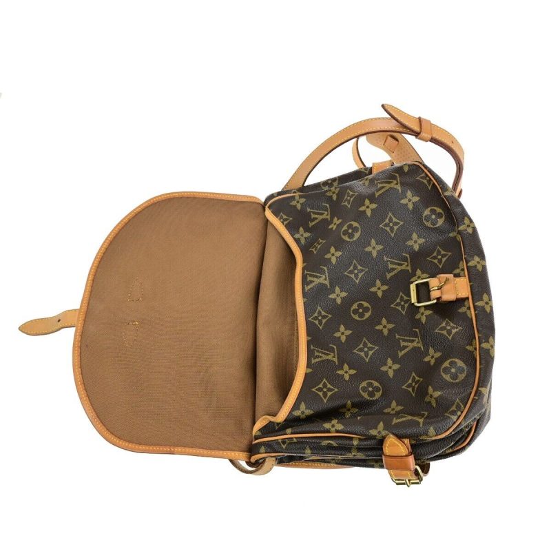 Louis Vuitton Saumur 30  Canvas Shoulder Bag - Barde - Image 5