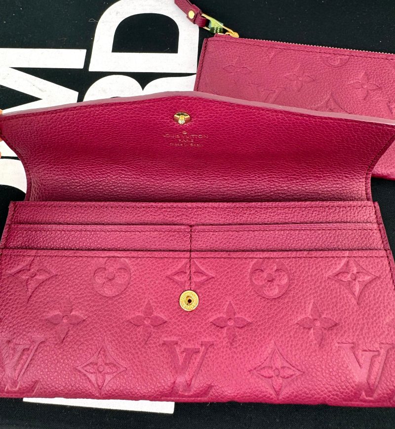 Louis Vuitton Monogram Empreinte Curieuse Long Wallet - Barde - Image 4