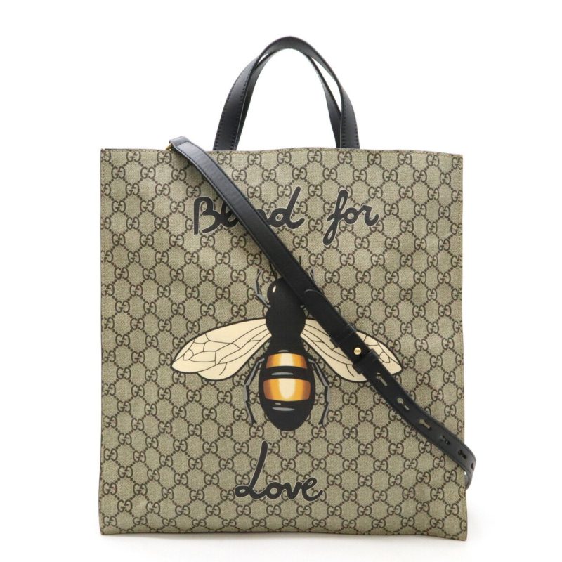 Gucci    Gg Supreme Shoulder Bag Tote Bag (Pre-Owned) - Barde - Image 2