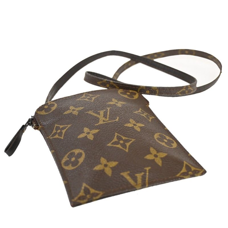 Louis Vuitton Pochette Secret  Canvas Clutch Bag - Barde - Image 3