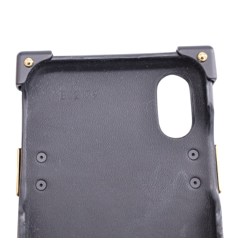 Louis Vuitton Reverse Monogram Eye Trunk iPhone X/Xs Case in Brown Leather - Barde - Image 5