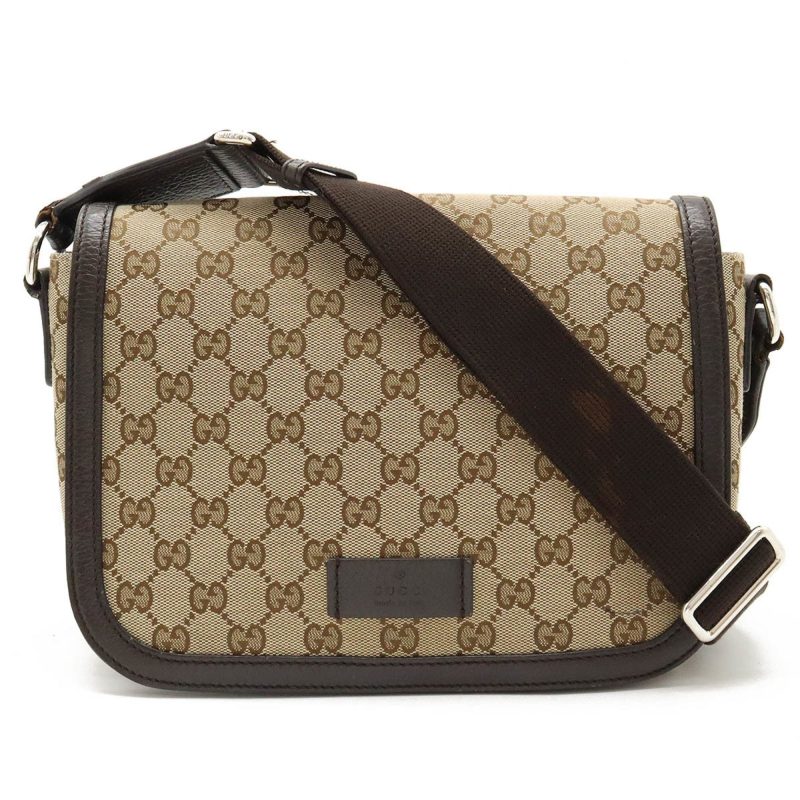 Gucci Messenger  Canvas Shoulder Bag () - Barde