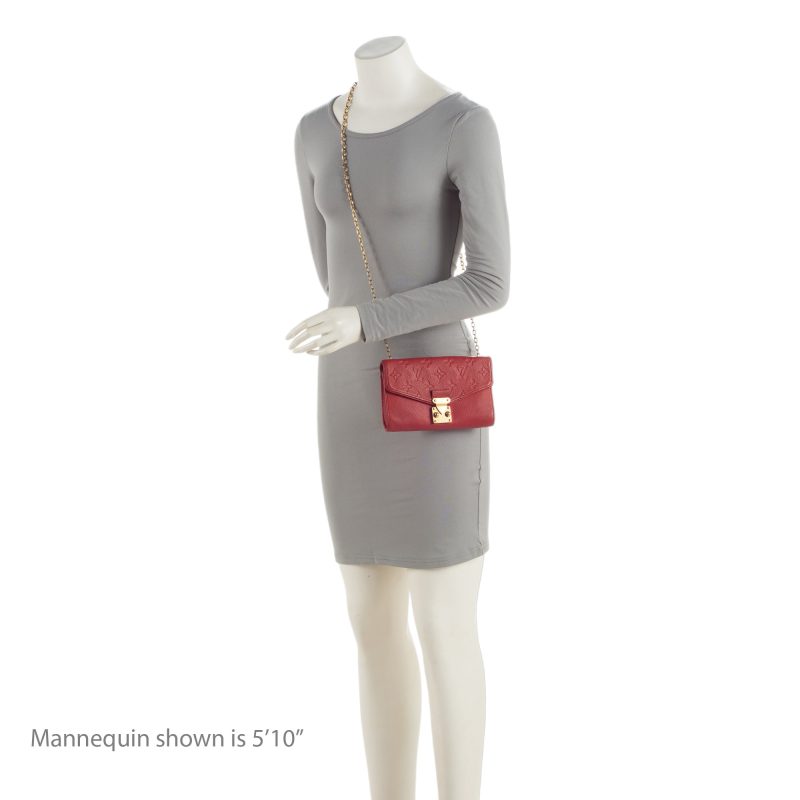 Louis Vuitton Monogram Empreinte Saint Germain Pochette - Barde - Image 5