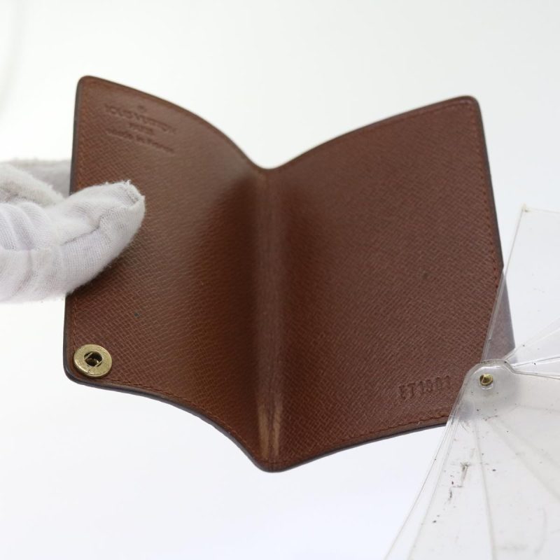 Louis Vuitton Porte Carte Crédit Pression  Canvas Wallet - Barde - Image 5
