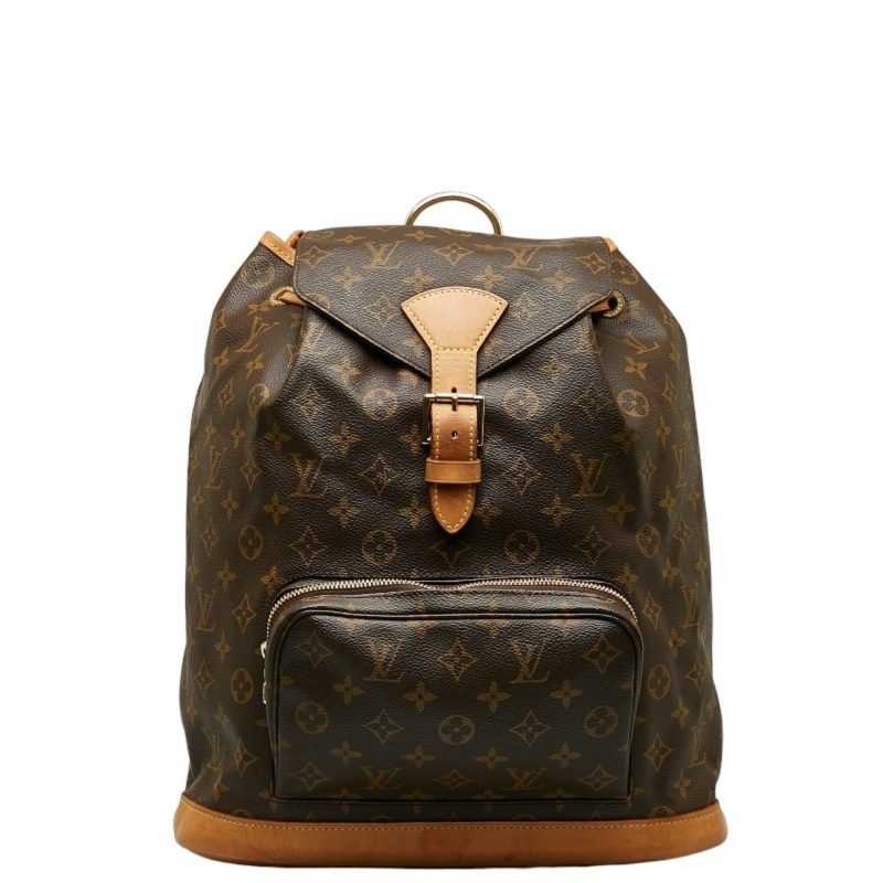 Louis Vuitton Montsouris  Canvas Backpack Bag - Barde