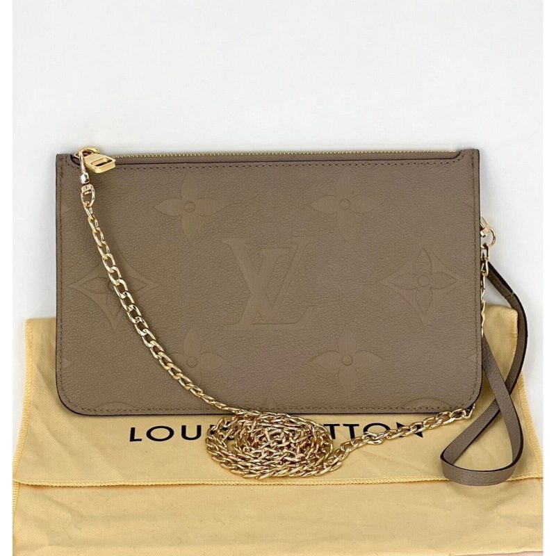 LOUIS VUITTON Pochette Beige Leather Crossbody from NEVERFULL - Barde - Image 2