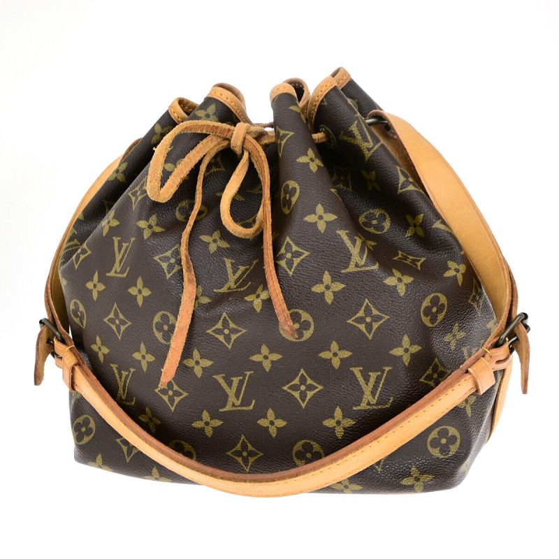 Louis Vuitton Petit Noé  Canvas Shoulder Bag - Barde
