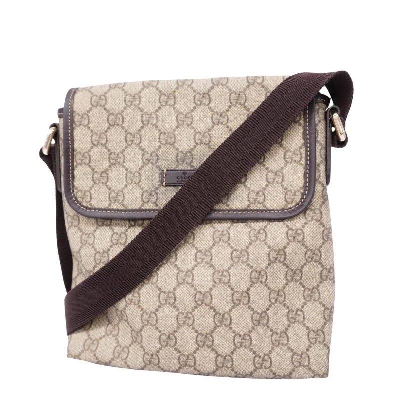 Gucci Gg Supreme  Canvas Shoulder Bag () - Barde