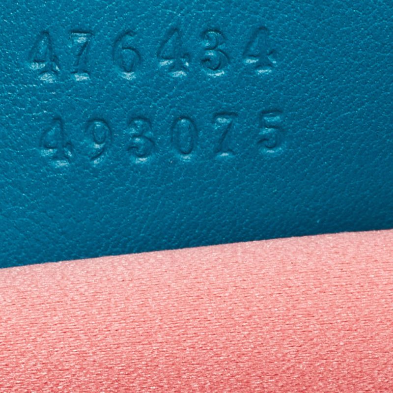 Gucci Teal Matelassé Velvet Gg Marmont Belt Bag - Barde - Image 6