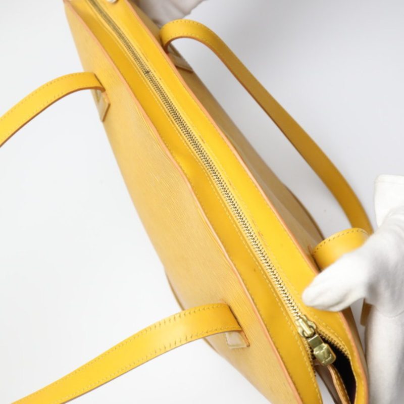 Louis Vuitton Saint Jacques  Leather Shoulder Bag - Barde - Image 4