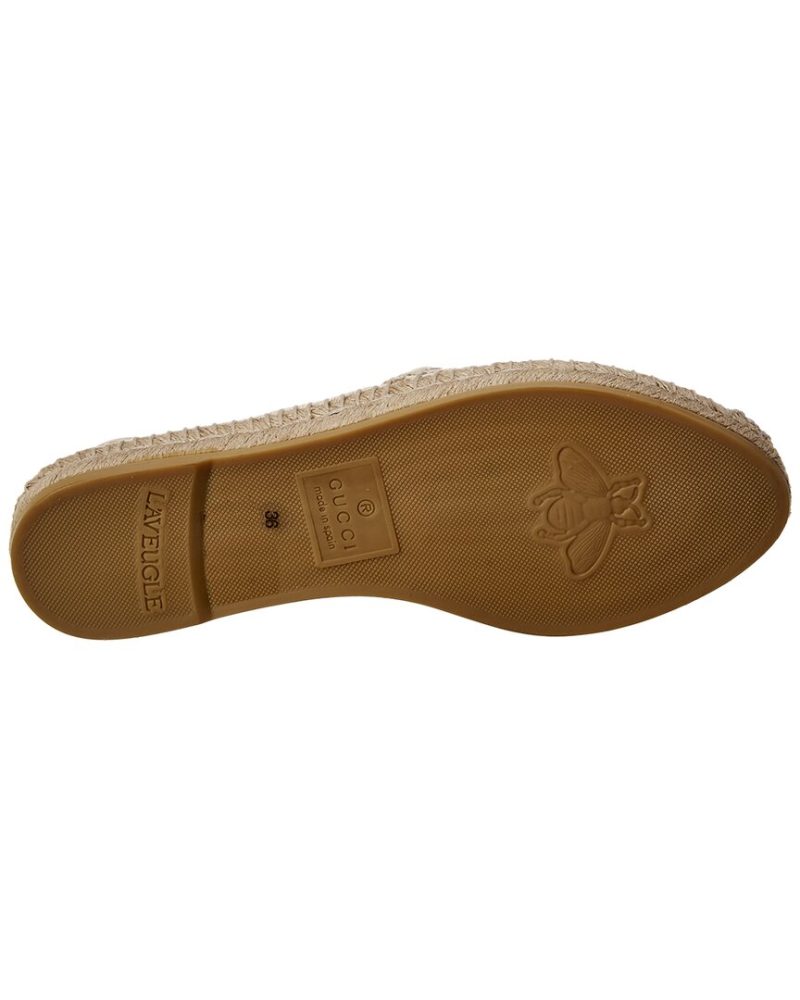 Gucci Logo Canvas Espadrille - Barde - Image 4